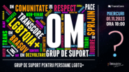GRUP DE SUPORT LGBTQ+ | 1.11.2023 @ 18:00