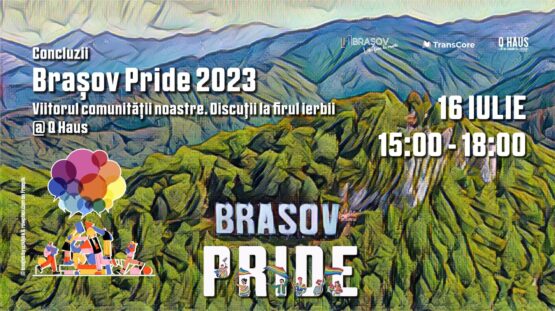 Concluzii Brașov Pride 2023🏳️‍🌈 [Viitorul comunității noastre. Discuții la firul ierbii] @ Q Haus